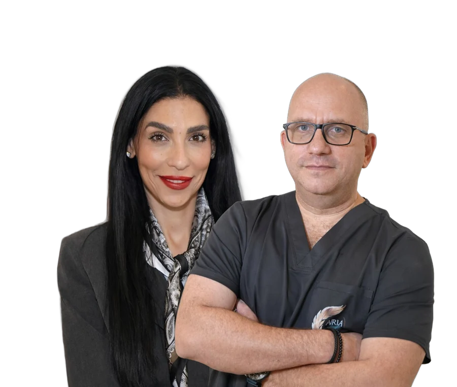 ד״ר עמית אובנטל ועדי אסור, צוות ARIA Clinic
